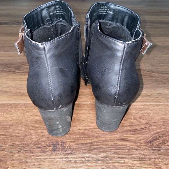 Black and Brown Booties - Picture 2 of 4